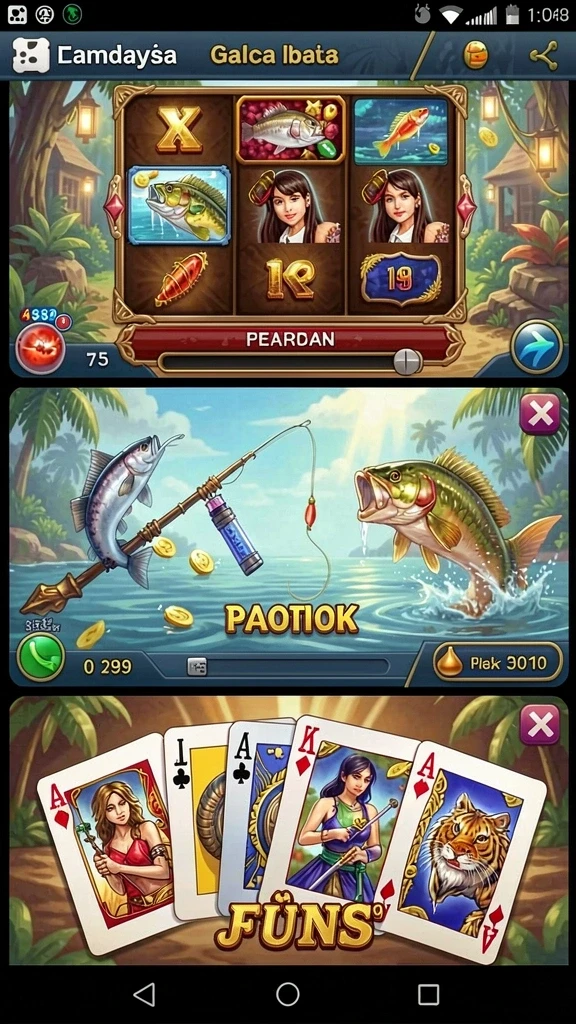 kelinci777 - Tampilan awal permainan yang cerah dan menarik.