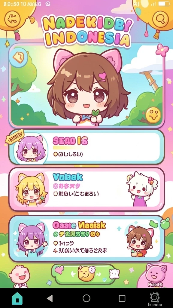 sr877 - Screenshot menunjukkan gameplay seru dalam level kompetitif.