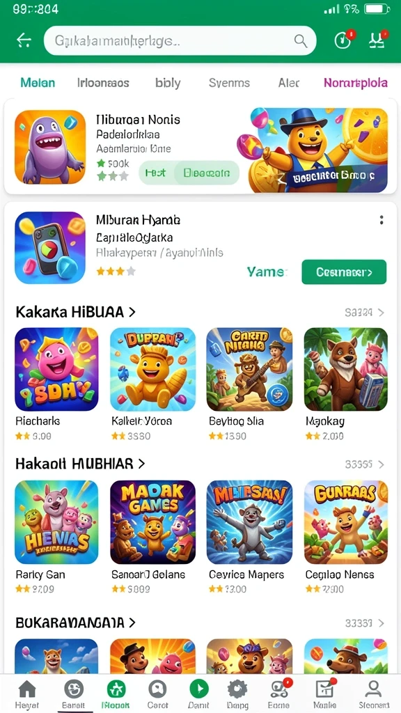vio77 - Screenshot kedua menampilkan level yang penuh warna dan tantangan.